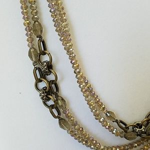 LOFT (2) beaded necklaces